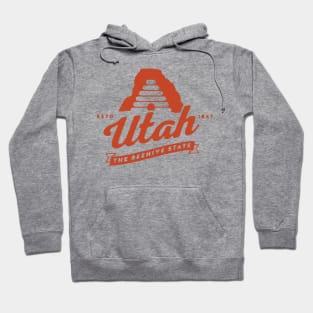 Utah The Beehive State Hoodie